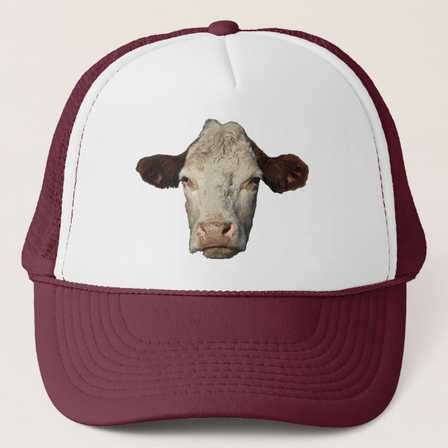 Gorra De Camionero Bossy la vaca (Anverso)