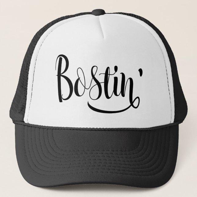 Gorra De Camionero Bostin'Birmingham Black Country Slang Hat (Anverso)