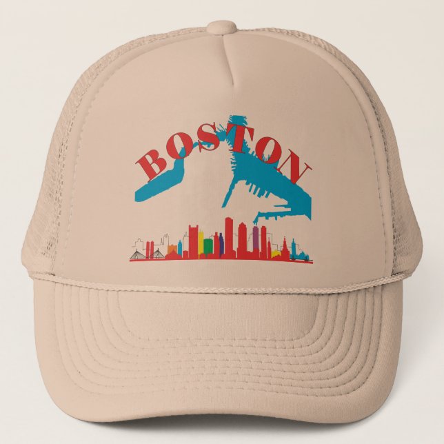 Gorra De Camionero Boston (Anverso)
