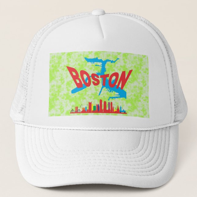 Gorra De Camionero Boston (Anverso)