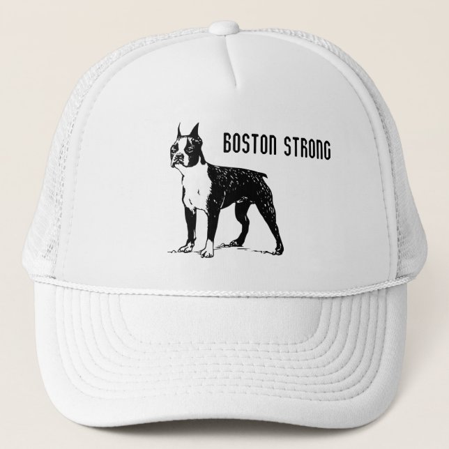 Gorra De Camionero Boston fuerte (Anverso)