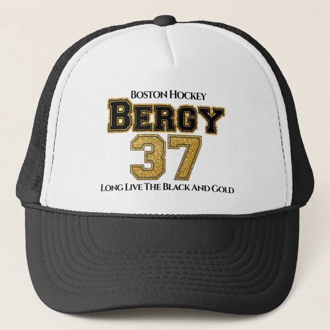 Gorra De Camionero Boston Hockey Bergy 37 (Anverso)