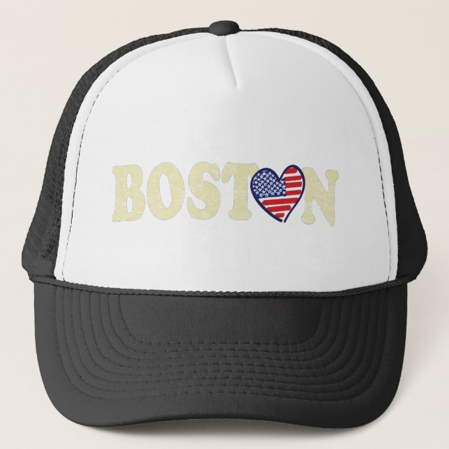 Gorra De Camionero Boston Pride in America (Anverso)