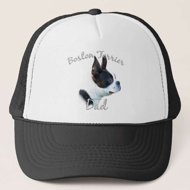 Gorra De Camionero Boston Terrier Dad 2 (Anverso)