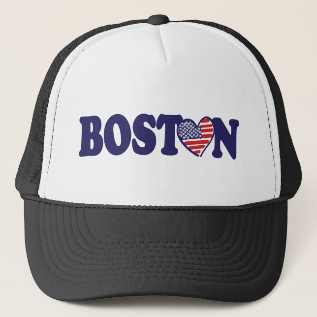 Gorra De Camionero Boston USA (Anverso)