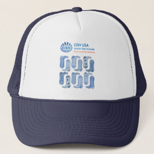 Gorra De Camionero Botas de vaquero CISV Austin