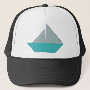Gorra De Camionero Bote de Origami