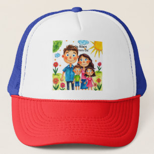 Gorra De Camionero Botella de agua personalizado con arte infantil -
