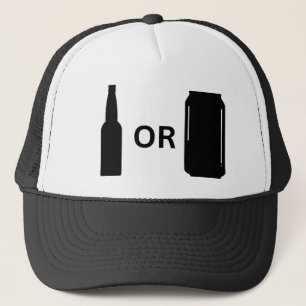 Gorra De Camionero Botellas o Latas