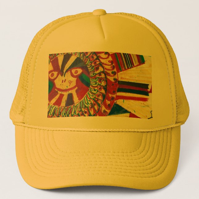 Gorra De Camionero Botón de la Comunidad Sunshine (Anverso)