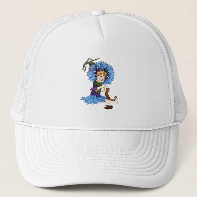 Gorra De Camionero botón de soltero (Anverso)