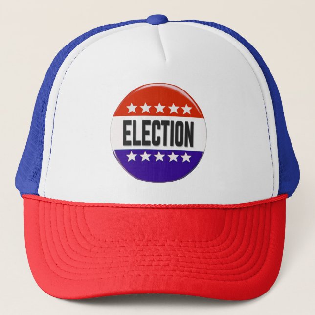 Gorra De Camionero botón Elección (Anverso)