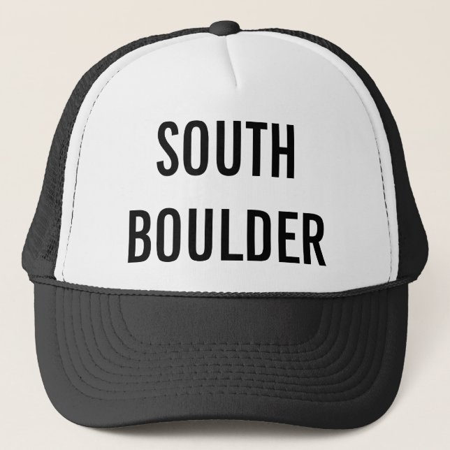 GORRA DE CAMIONERO BOULDER DEL SUR (Anverso)
