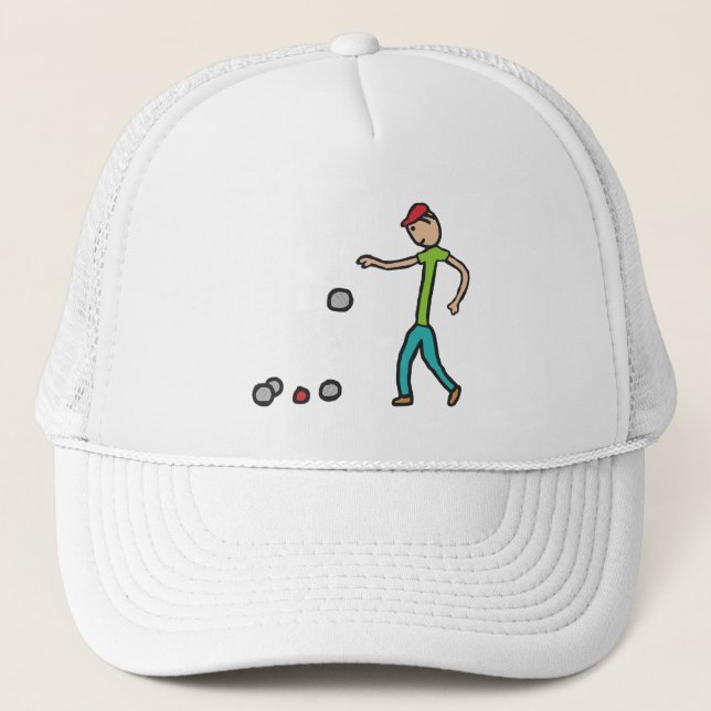 Gorra De Camionero Boules (Anverso)