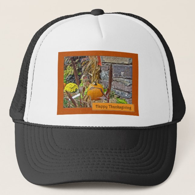 Gorra De Camionero Bounty de Acción de Gracias (Anverso)