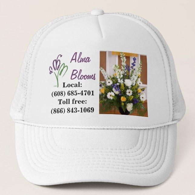Gorra De Camionero Bouquet (Anverso)