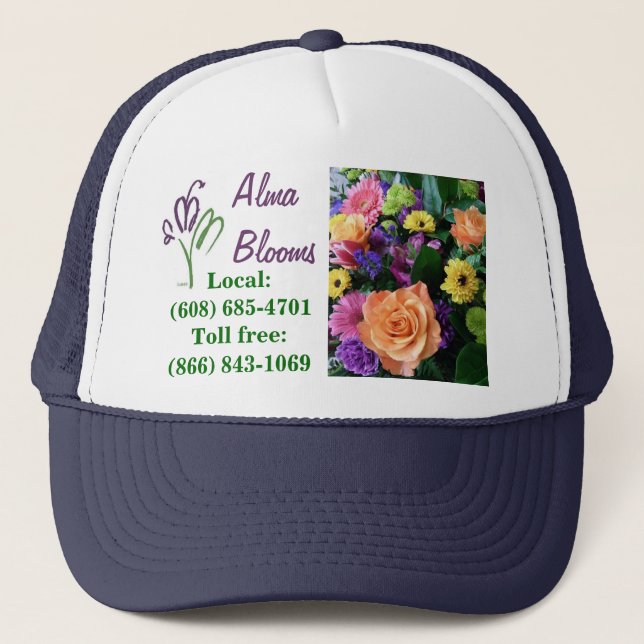 Gorra De Camionero Bouquet (Anverso)