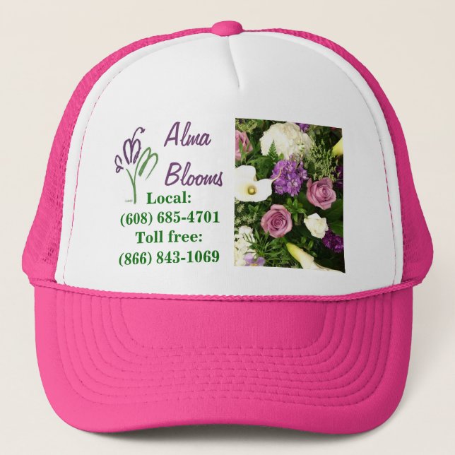 Gorra De Camionero Bouquet (Anverso)