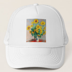 Gorra De Camionero Bouquet de los girasoles Claude Monet