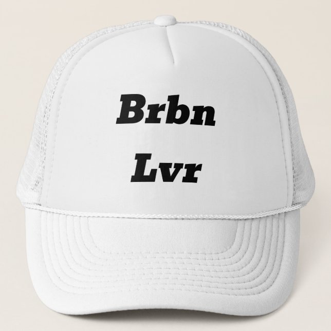 Gorra De Camionero Bourbon lover gift Trucker Hat  (Anverso)