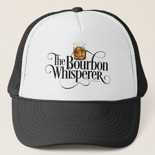 Gorra de camionero Bourbon Whisperer (Anverso)