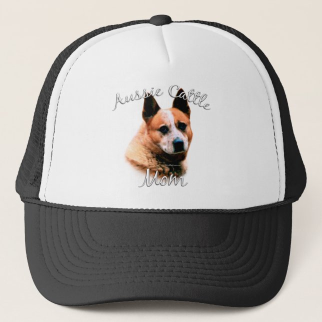 Gorra De Camionero Bovinos australianos mamá 2 (Anverso)
