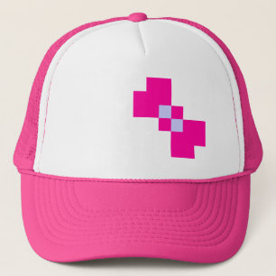 Gorra De Camionero Bow de píxeles de 8 bits