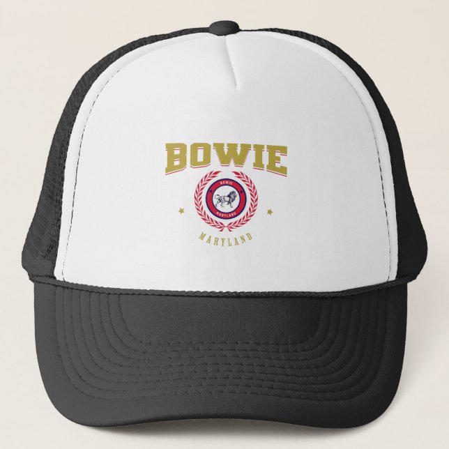 Gorra De Camionero Bowie Maryland (Anverso)