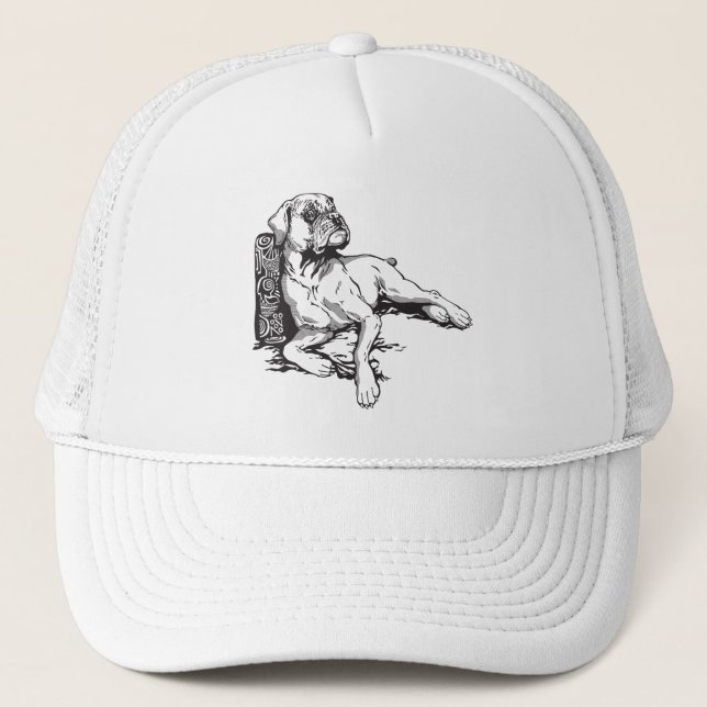 Gorra De Camionero boxeador (Anverso)