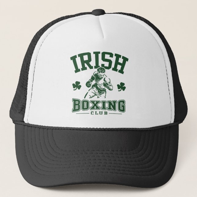 Gorra De Camionero Boxeo irlandés (Anverso)