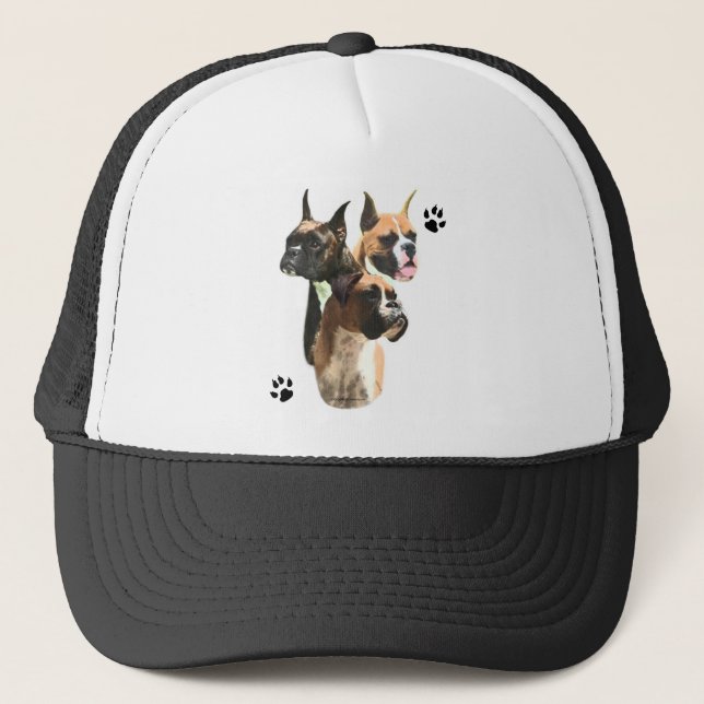 Gorra De Camionero Boxer Trio (Anverso)