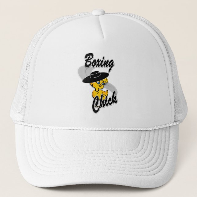 Gorra De Camionero Boxing Chick #4 (Anverso)