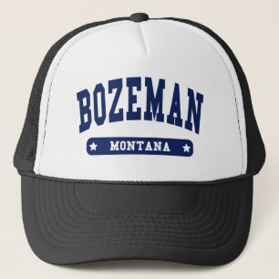 Gorra De Camionero Bozeman Montana College Style t camisetas