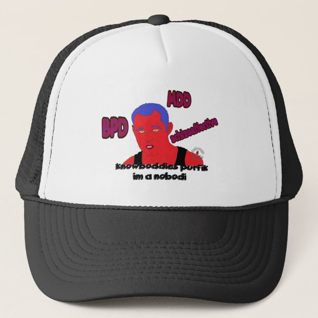 Gorra De Camionero BPD/MDD/Schizoaffective (Anverso)
