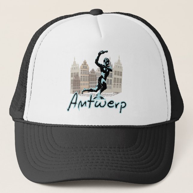 Gorra De Camionero Brabo Antwerpen (Anverso)