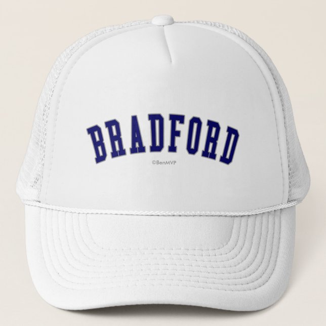 Gorra De Camionero Bradford (Anverso)