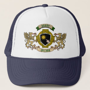 Gorra De Camionero Brady Irish Shield y Griffins Personalizados