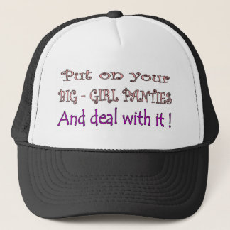 Gorra De Camionero Bragas grandes del chica