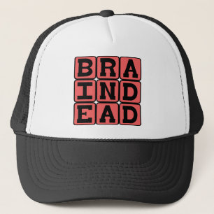 Gorra De Camionero Braindeo, no mucho arriba