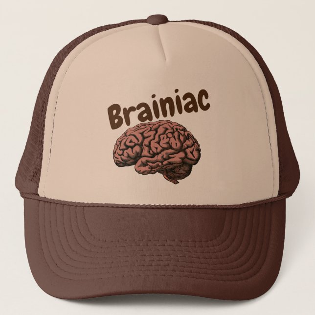 Gorra De Camionero Brainiac Trucker Hat (Anverso)