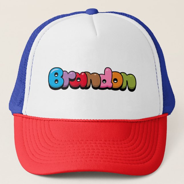 Gorra De Camionero Brandon (Anverso)