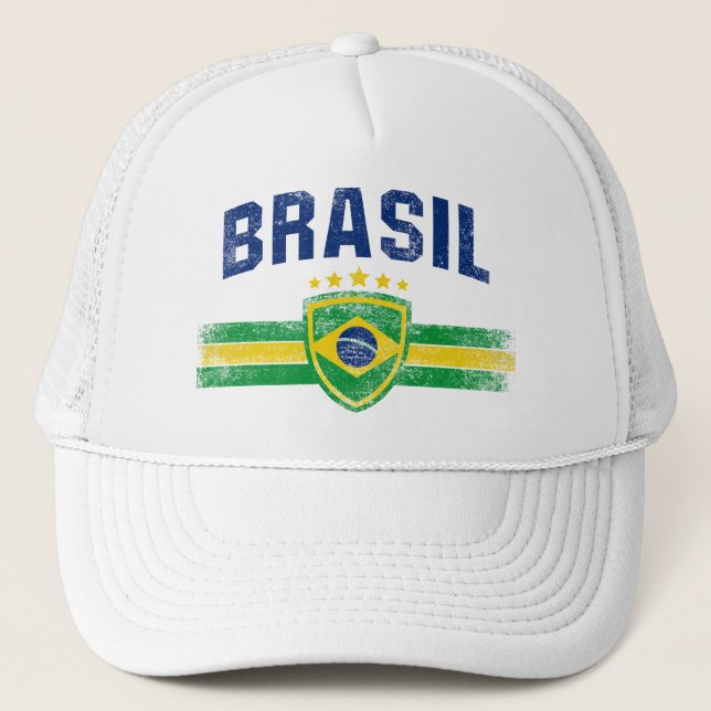 Gorra De Camionero Brasil (Anverso)