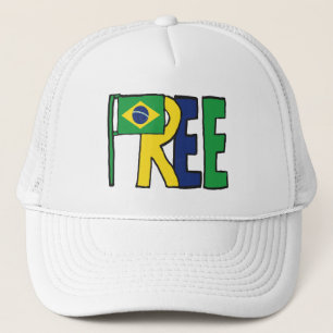 Gorra De Camionero Brasil Libre