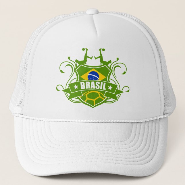 Gorra De Camionero BRASIL soccer (Anverso)