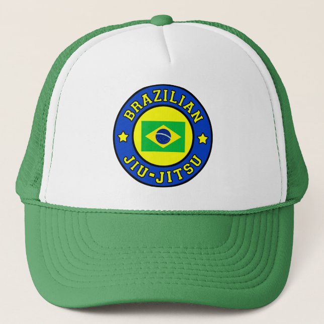 Gorra De Camionero Brasilen@o Jiu Jitsu (Anverso)