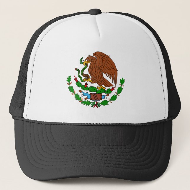 Gorra De Camionero Brazos de la capa de México (Anverso)