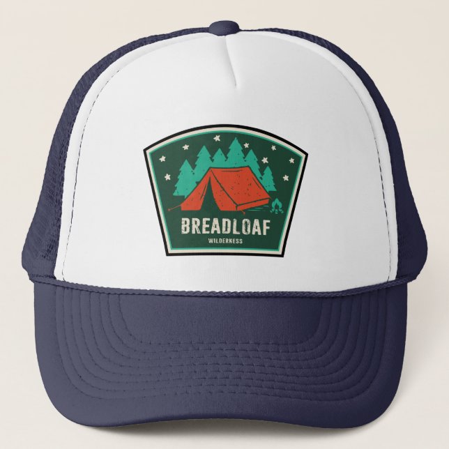 Gorra De Camionero Breadloaf Wilderness Vermont Camping (Anverso)