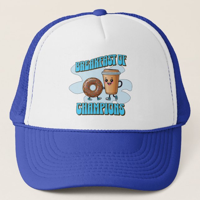 Gorra De Camionero Breakfast of Champions (Anverso)