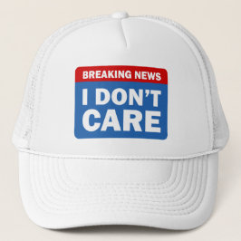 Gorra De Camionero Breaking News