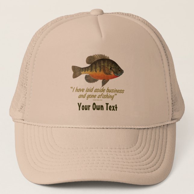 Gorra De Camionero Bream Fisherman (Anverso)